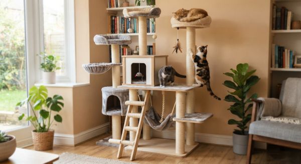 Les arbres à chats : Un incontournable pour le bien-être de votre felin